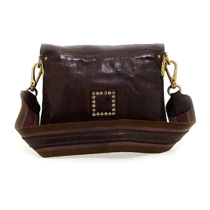 AGNESE crossbody väska i läder image 6