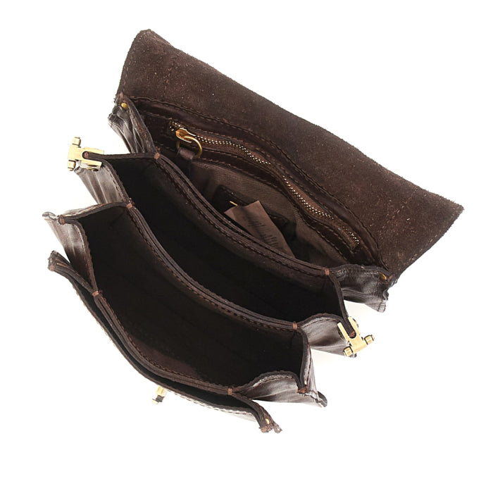 AGNESE crossbody väska i läder image 5