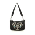 Campomaggi Crossbody-väska "TILDE" i svart läder image 0