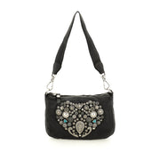 Campomaggi Crossbody-väska "TILDE" i svart läder image 0