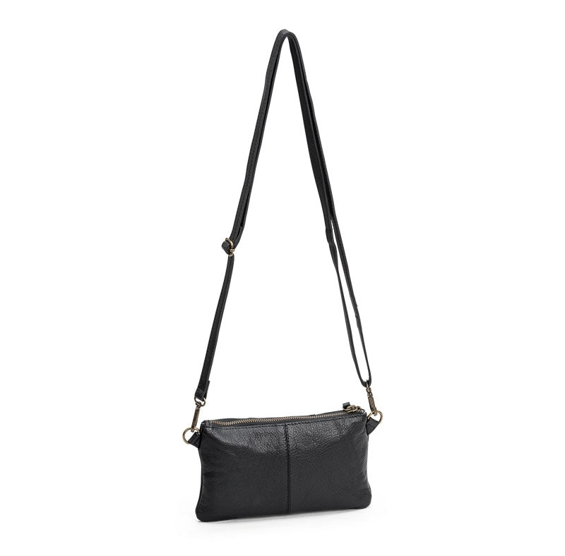 House of Nordic Clutch i Svart Läder image 2