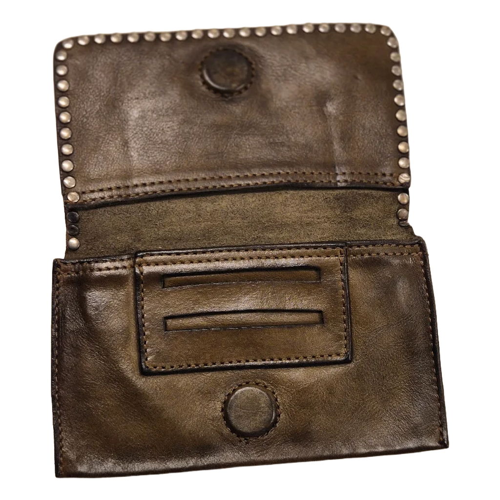 Campomaggi Plånbok. Tobacco Pouch Military Green