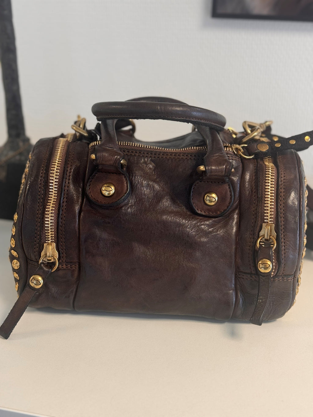 Campomaggi bowling bag image 1