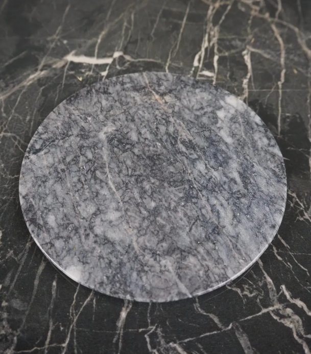 Mirabel Marble cup & saucer black Filipiniana image 2