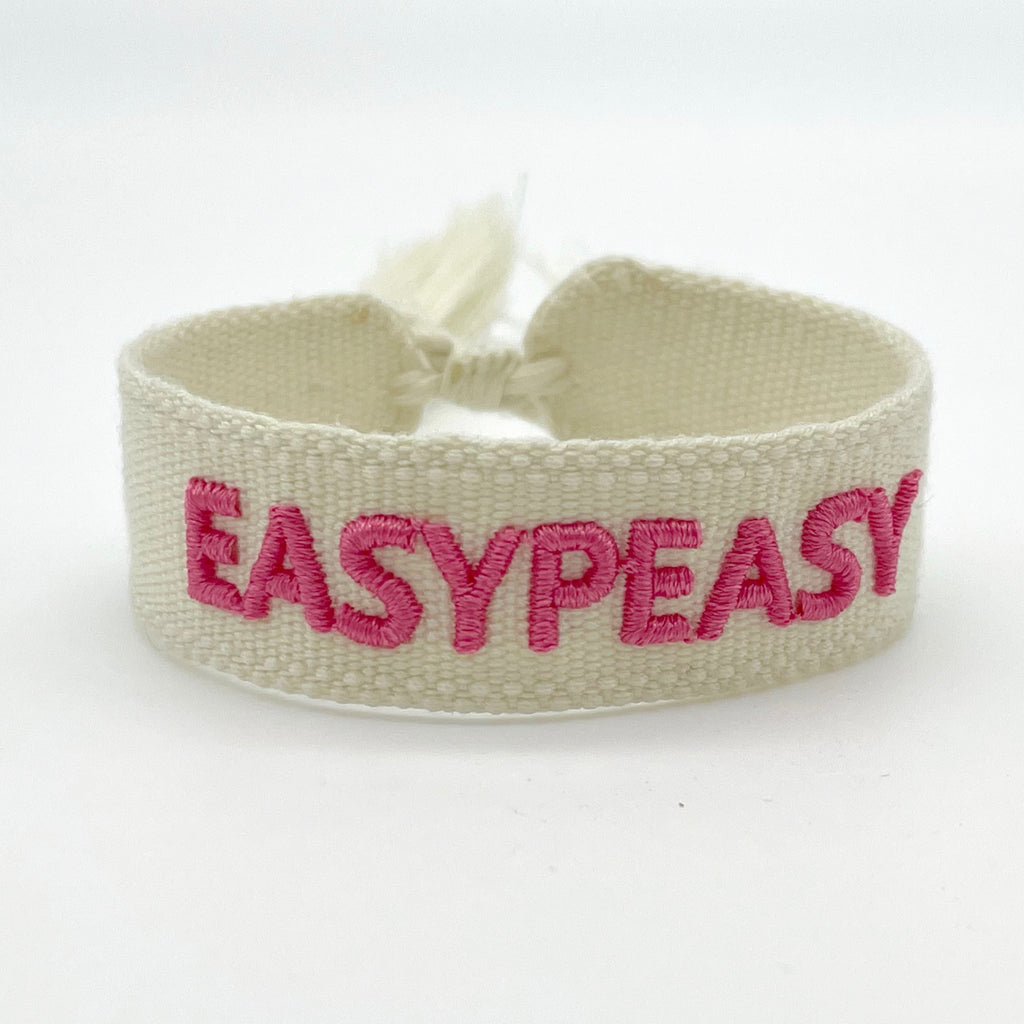 EASYPEASY uttalande armband vävt, broderat image 2