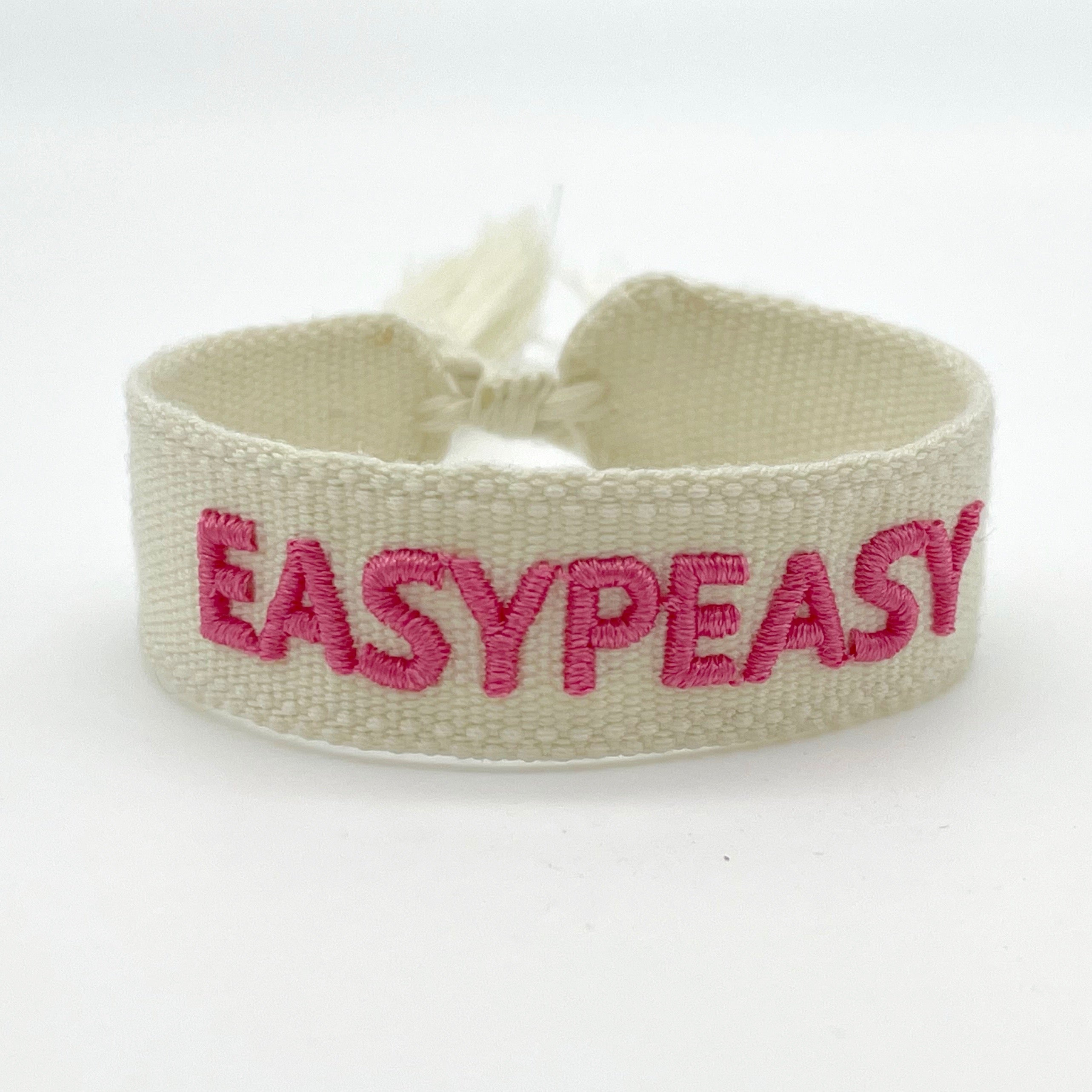 EASYPEASY uttalande armband vävt, broderat image 2