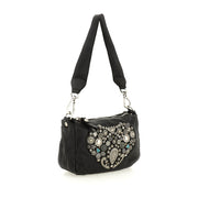 Campomaggi Crossbody-väska "TILDE" i svart läder image 4