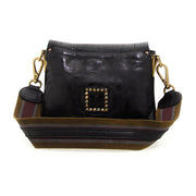 AGNESE crossbody väska i läder image 3