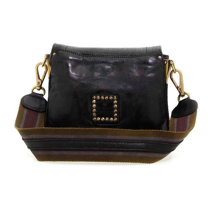 AGNESE crossbody väska i läder image 3