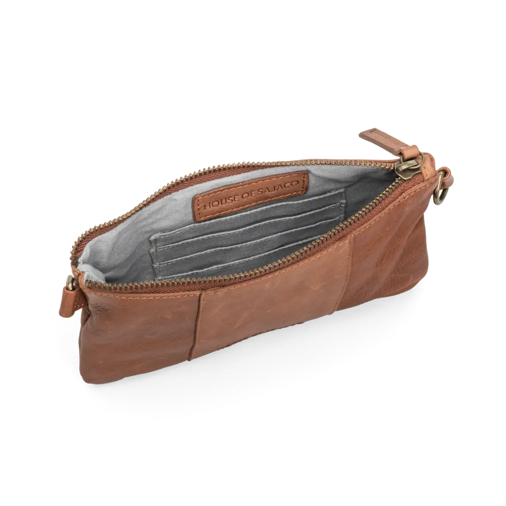 House of Nordic Clutch i Grönt Läder image 2