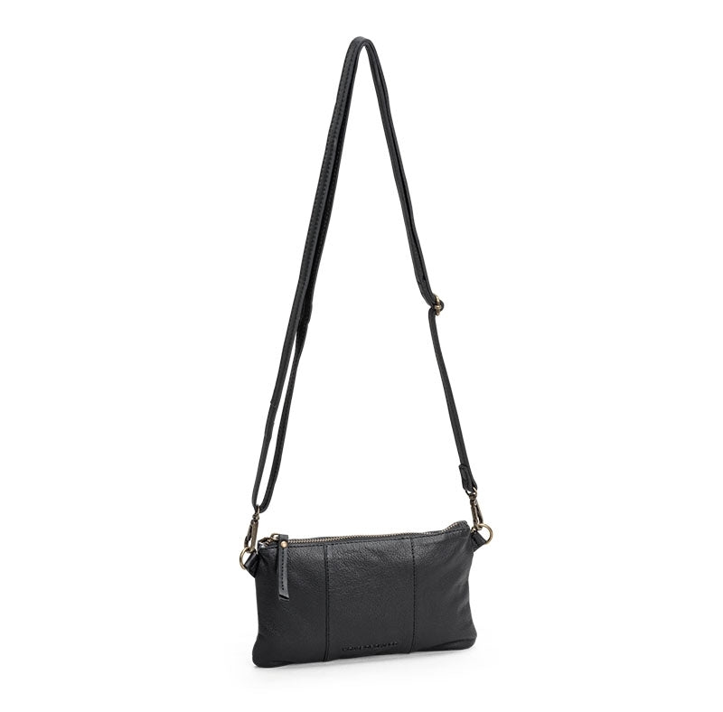 House of Nordic Clutch i Svart Läder image 1
