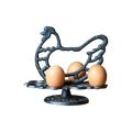 ODIN Ägghållare Svart image 0