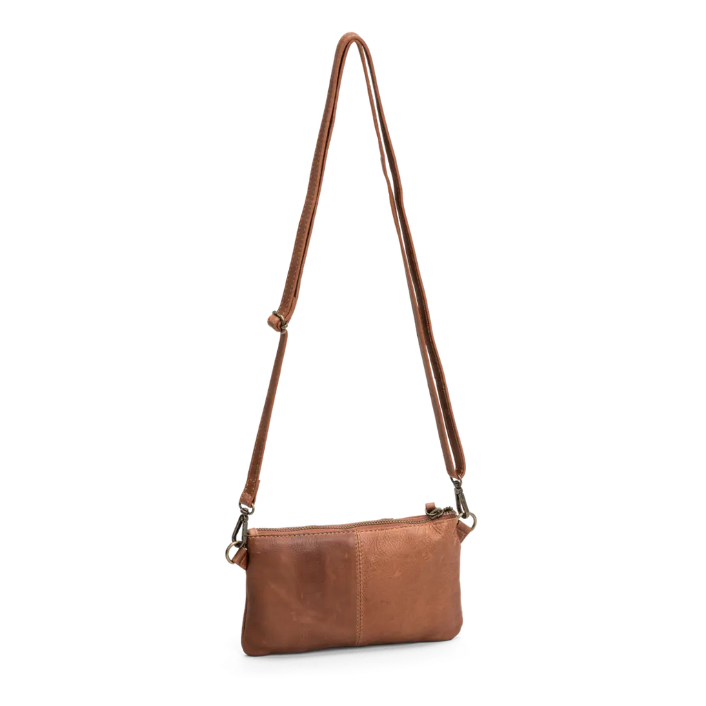 House of Nordic Clutch i Brunt Läder image 1