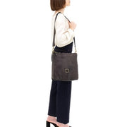 Campomaggi crossbody väska i läder image 3