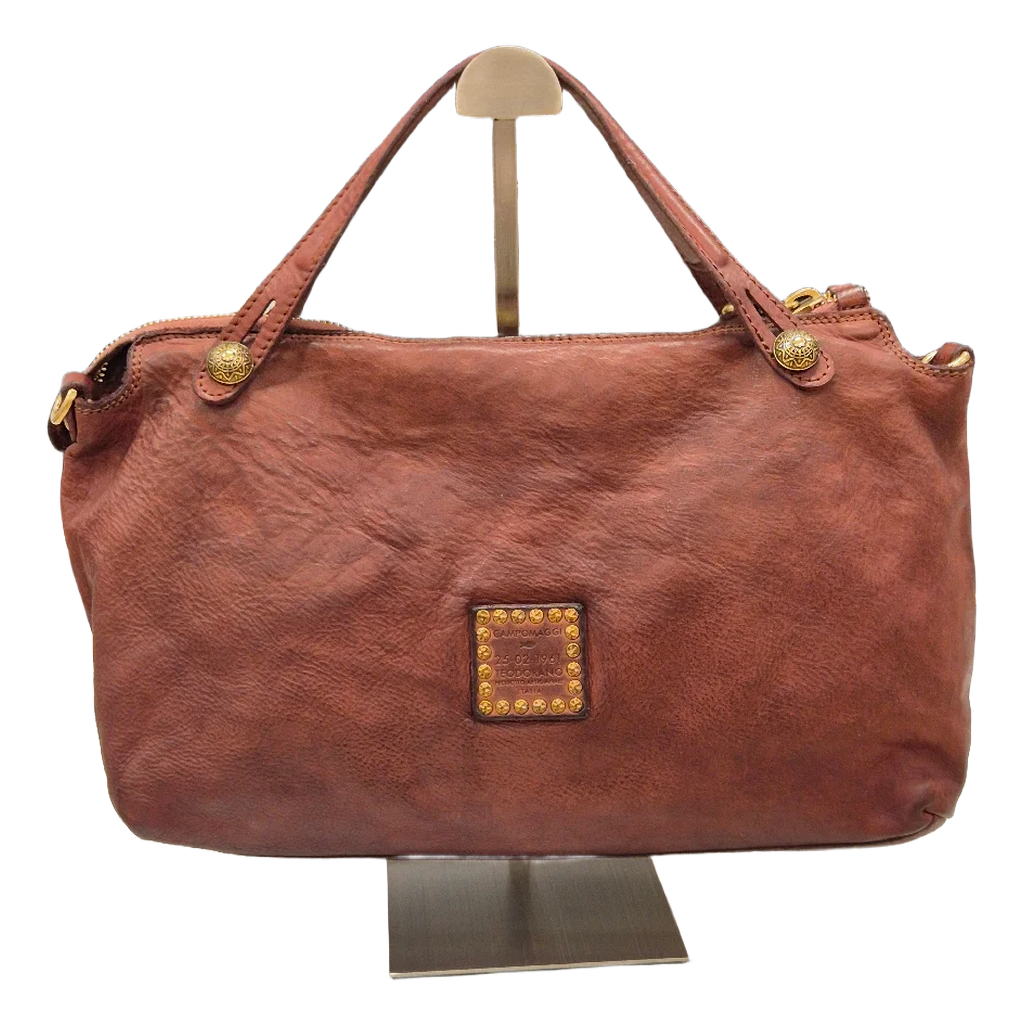 Campomaggi Shoppingbag Melissa, Vinröd image 1