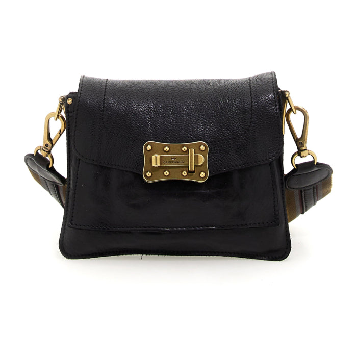 AGNESE crossbody väska i läder image 0