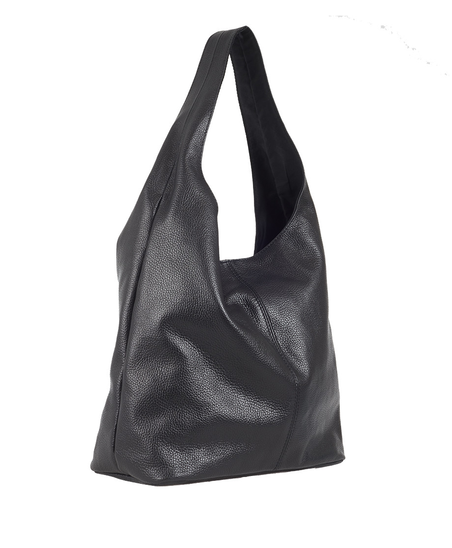 Ulrika Design Shopper, svart skinn image 1