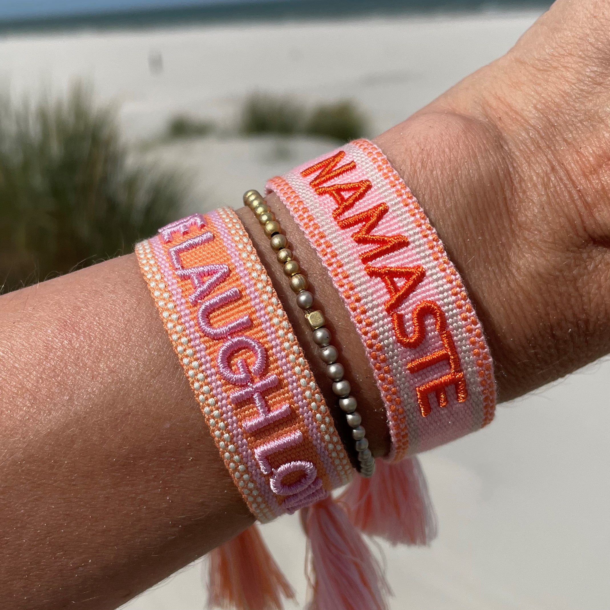 NAMASTE broderat armband Parsley & Pepper image 3