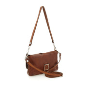 Campomaggi Artemisia Clutch Bag Cognac backside