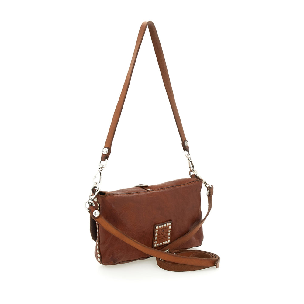 Campomaggi Artemisia Clutch Bag Cognac backside
