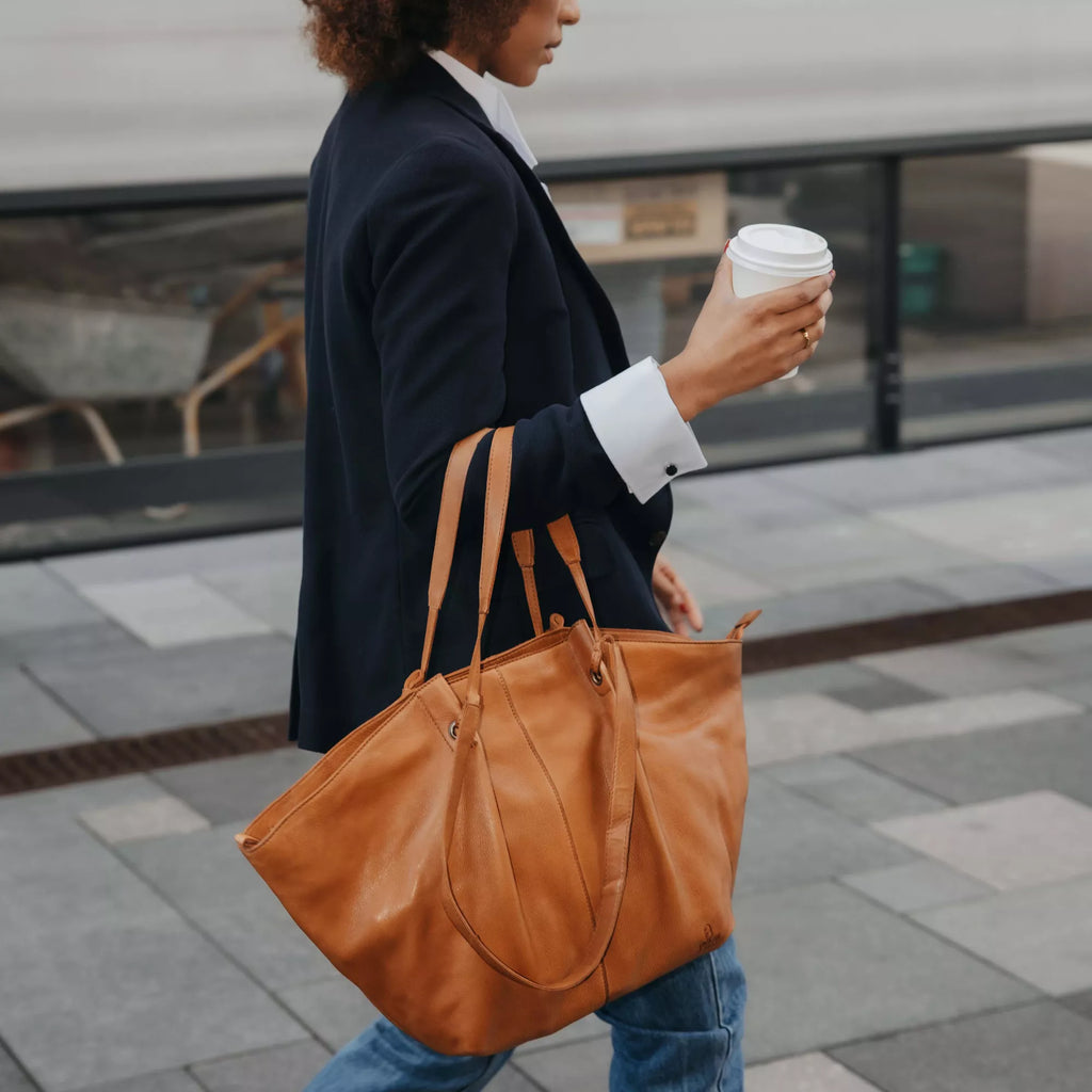 Tote Bag Chic Boho i Skinn
