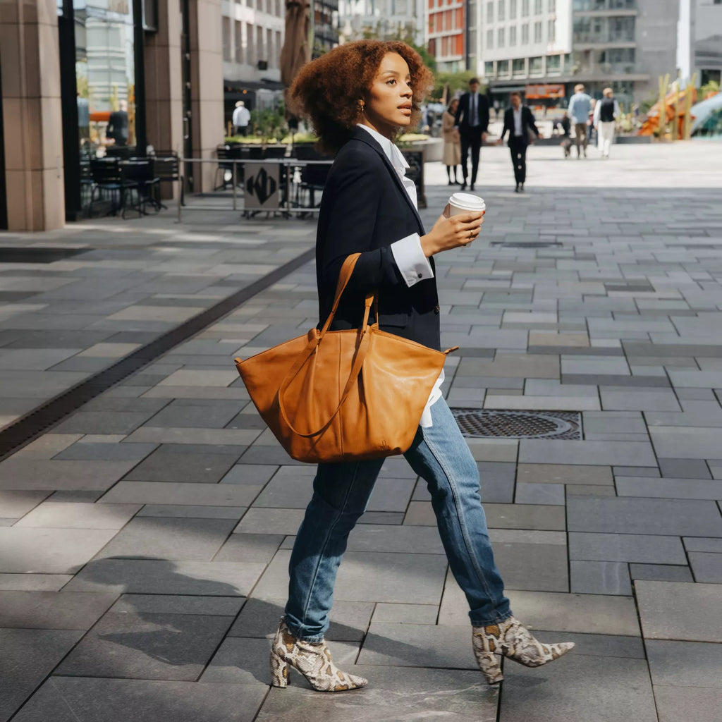 Tote Bag Chic Boho i Skinn