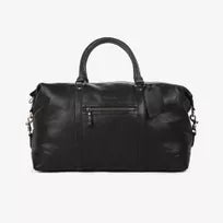 House of Nordic Weekendbag i svart läder – alternativ produktvy 5