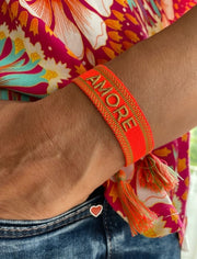 AMORE broderat armband, Parsley & Pepper image 2