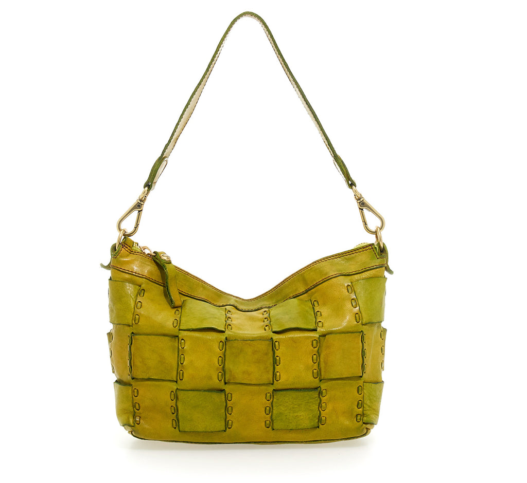 Campomaggi EDERA crossbody, Citronfärgat läder image 0
