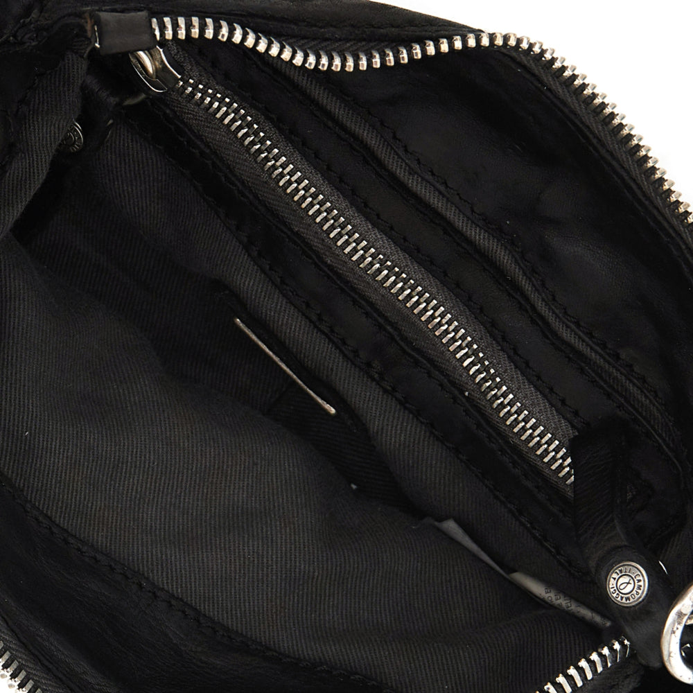 Campomaggi Crossbody-väska "TILDE" i svart läder image 2
