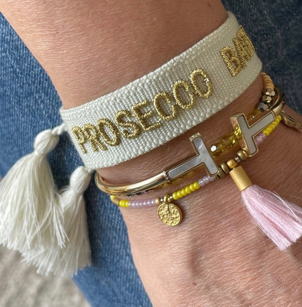 PROSECCO BABY uttalande armband Parsley & Pepper image 0