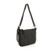 Campomaggi Shoulder bag in black cowhide leather image 2